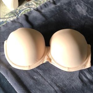 Victoria’s Secret PINK - Nude Strapless 36D Bra